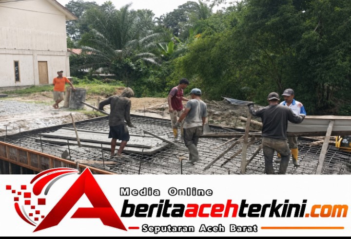 Akses Warga Kembali Lancar, Masyarakat Apresiasi PUPR Aceh Barat Bangun Jembatan Baru