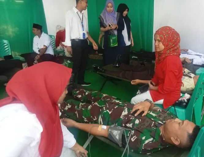 BAS Kutacane Peringati HUT ke-53 dengan Bhakti Sosial dan Donor Darah