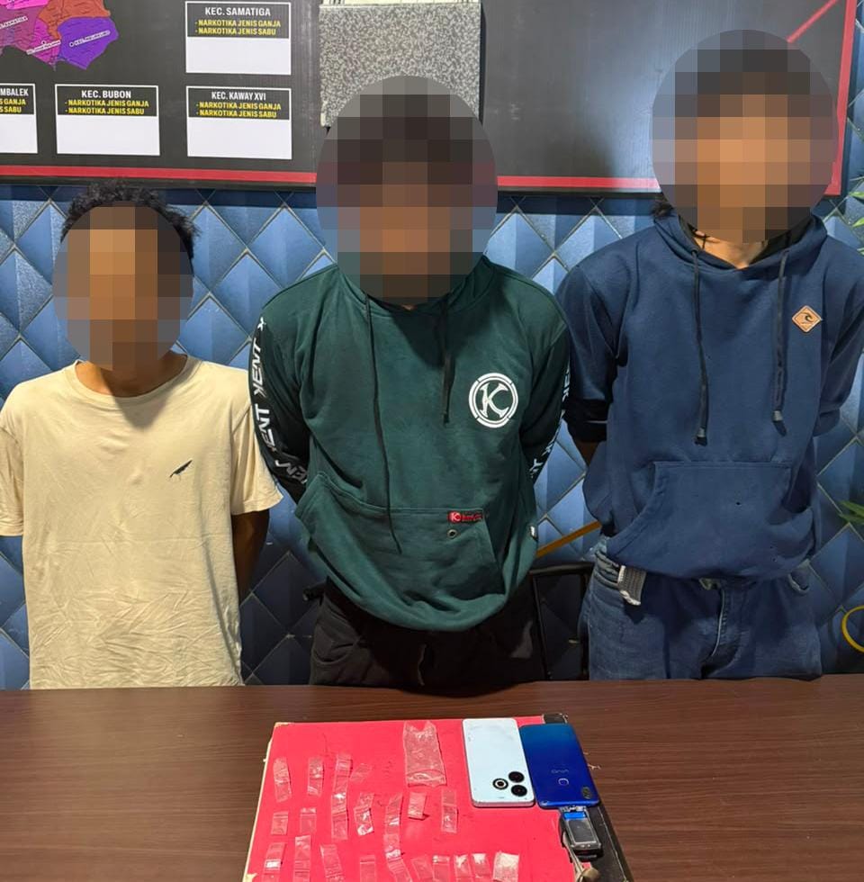 Tiga Residivis Kembali Tersandung Sabu, Polres Aceh Barat Ungkap Dua Kasus dalam Dua Hari