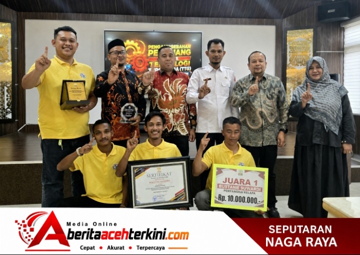 Mesin Sangrai Nagan Raya Juara I Inovasi TTG Aceh 2026, Wakili Aceh ke Tingkat Nasional