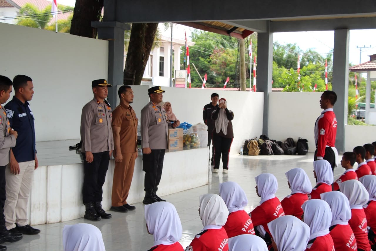 Motivasi 68 Calon Paskibraka, Kapolres Aceh Barat : Rasa Capek Kalian Akan Terbayar