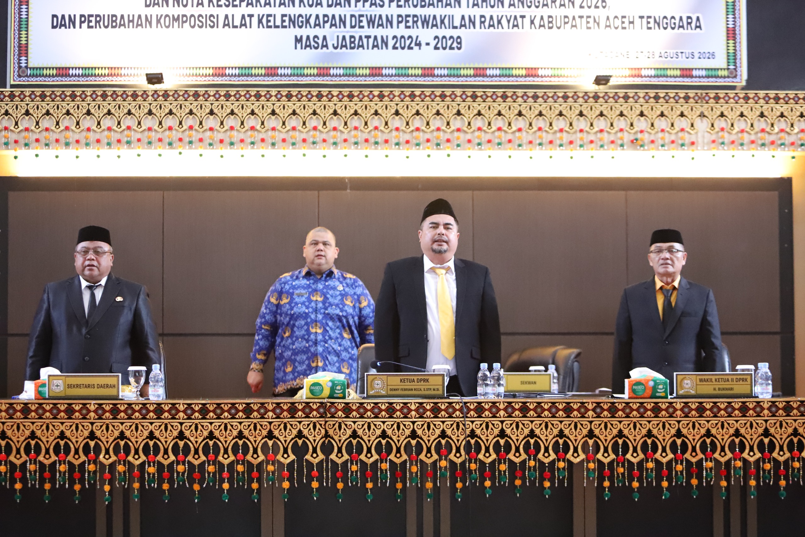 APBK 2025 Dipertanggungjawabkan, DPRK dan Pemkab Agara Bahas Capaian Pembangunan